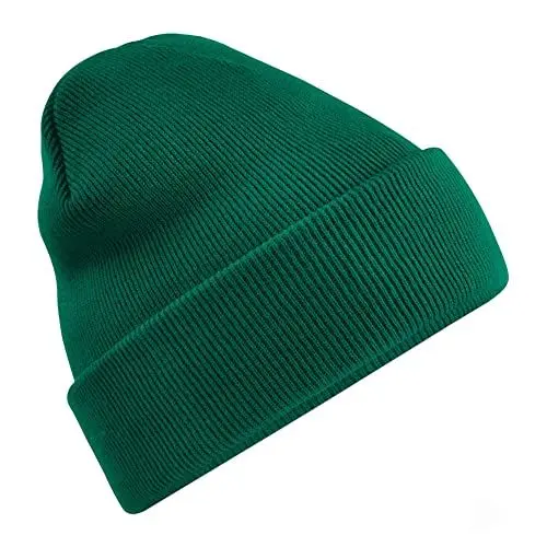 Produktbild: Beechfield B45R Recycled Original Cuffed Beanie - Bottle Green