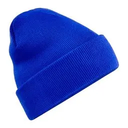 Produktbild: Beechfield B45R Recycled Original Cuffed Beanie - Bright Royal