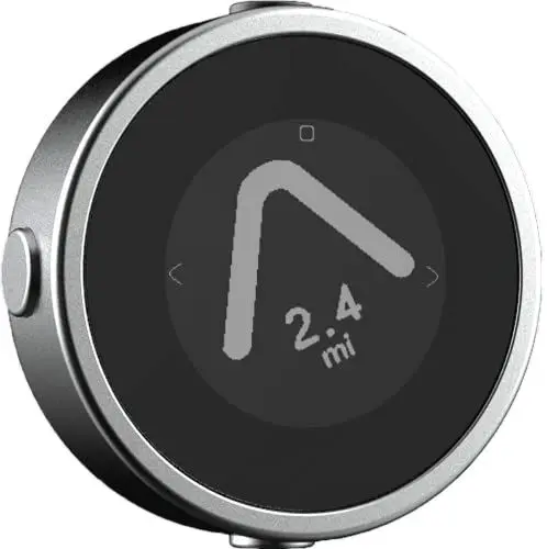 Produktbild: BEELINE Motorrad Navi GPS Computer - Silber I Weltweite Routenplanung I Wetterfest & 30 h Akkulaufzeit I USB-Aufladen I Navi für Motorrad & Scooter mit Halterung am Lenker I Handschuhgeeignet