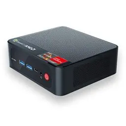 Produktbild: Beelink AMD Mini PC, Ryzen 5 6600U(6C/12T bis zu 4,5Ghz), EQR6 Mini Computer 24GB LPDDR5 500GB M.2 PCIe4.0 SSD, 4K Dual Display,Dual HDMI, Dual 1000M LAN,WiFi6, BT5.2
