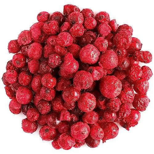 Produktbild: Beeren Mischung Getrocknet Biologisch – Aromatische Trockenbeeren Gefriergetrocknet Früchte Blaubeeren Getrocknet Heidelbeeren Bio Himbeeren Getrocknet Heidelbeer Gefriergetrocknete Beeren