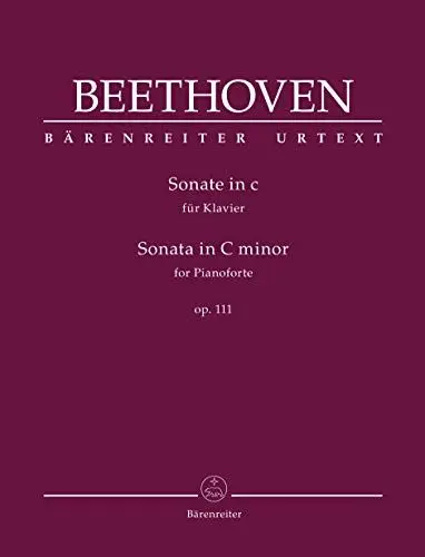 Produktbild: Beethoven, Ludwig van: Sonate c-Moll op.111 : für Klavier