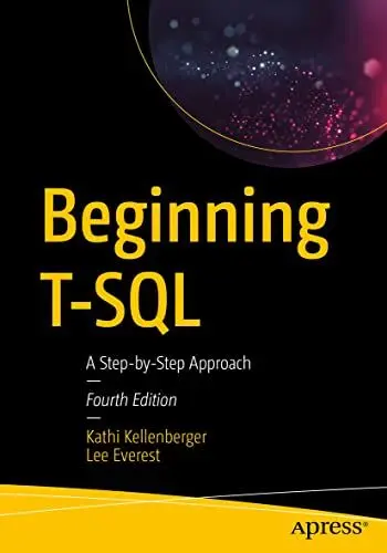 Produktbild: Beginning T-SQL: A Step-by-Step Approach
