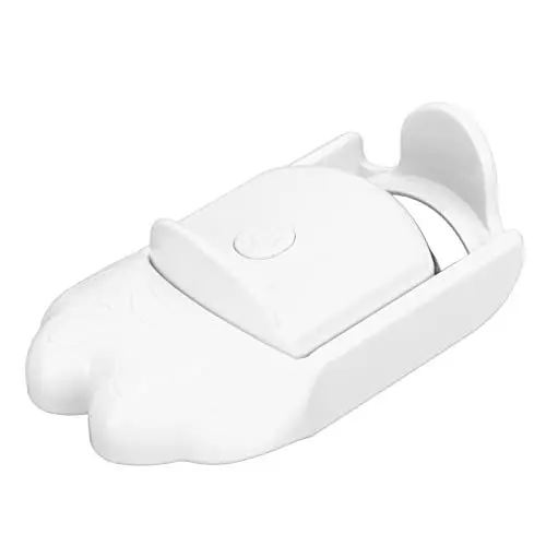 Produktbild: Beheizte Wimpernzange, Wiederaufladbare Elektrische Wimpernzange mit USB 2 Temperaturmodi, Langlebige Elektrische Wimpernzange (Weiß)
