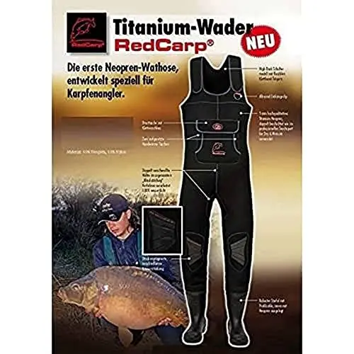 Produktbild: Behr Unisex-Adult 8617904 Angelhosen, Black, 45-46