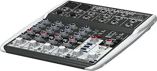 Produktbild: Behringer QX602MP3 6 Input 2 Bus Mixer mit Xenyx Pre-amps und MP3 Player