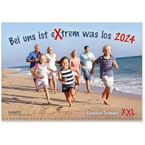 Produktbild: Bei uns ist extrem was los 2024: Familien Terminer XXL