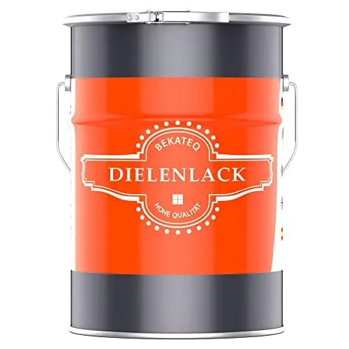 Produktbild: BEKATEQ BE-410 Dielenlack farblos 10l seidenmatt I Holzlack auf Wasserbasis I Transparenter Parkettlack zur Holzversiegelung I Schützt Böden und Holzmöbel I schmutz- und wasserabweisend I Treppenlack