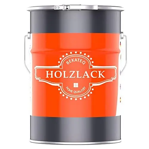 Produktbild: BEKATEQ Holzlack auf Wasserbasis, 2,5 Liter farblos seidenmatt I geruchsarmer Parkettlack zum Schutz & Versiegelung vor Feuchtigkeit & Schmutz I geeignet für Treppen, Möbel, Holzboden BK-725