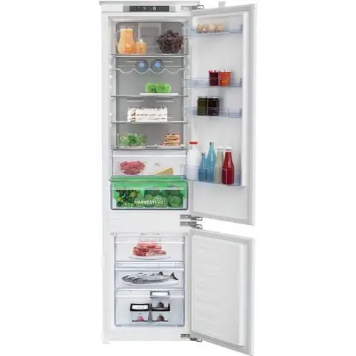 Produktbild: Beko BCNA306E4FN bPRO 500 integrierbare Kühl-/Gefrierkombination, vollintegrierbar, 284 l Gesamt, 215 l Kühlen, 69 l Gefrieren, NoFrost, HarvestFresh, innenliegendes LED Display