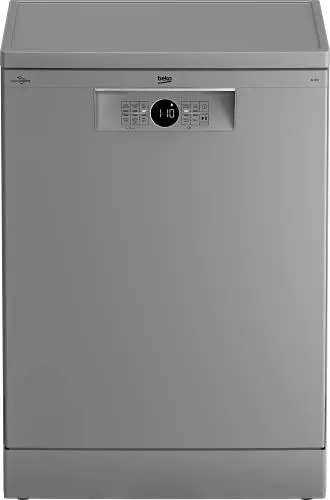 Produktbild: Beko BDFN26420S b300 freistehender Geschirrspüler, 60 cm Spülmaschine, 14 Maßgedecke, 6 Programme, Hygiene Intense, TrayWash, Fast+, Silber