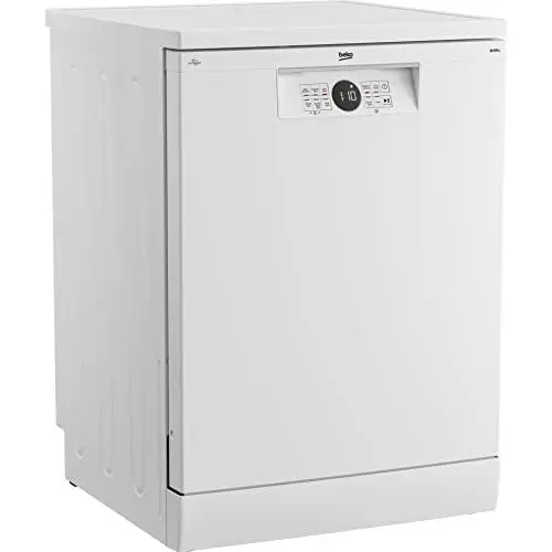 Produktbild: Beko BDFN26420W b300 freistehender Geschirrspüler, unterbaufähig, Platz für 14 Maßgedecke, ProSmart Inverter Motor, TrayWash, HygieneIntense, 6 Programme, WaterSafe+, Weiß