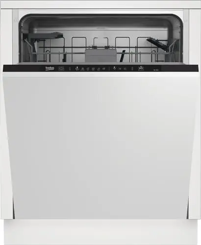 Produktbild: Beko BDIN16430 b300 Einbau-Geschirrspüler 60 cm vollintegriert, für 14 Maßgedecke, 3 Spülebenen, 5 Temperaturen, 6 Programme, halbe Beladung, automatische Türöffnung, MultiTab, Quick&Clean
