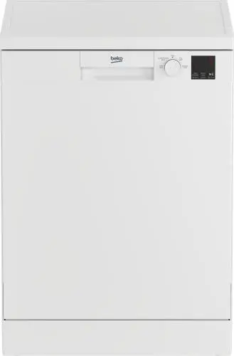 Produktbild: Beko DFN04321W b100 Freistehender Geschirrspüler 60 cm, 13 Maßgedecke, unterbaufähig, Halbe Beladung, Zeitvorwahl, Clean&Shine-Programm, 4 Programme, Watersafe, Weiß