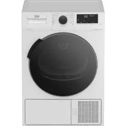 Produktbild: Beko DHC946GX b300 Wärmepumpentrockner, Wäschetrockner, 9 kg, Frontlader, AquaWave Schontrommel, Hygiene Trocknen & Hygiene Auffrischen, 15 Programme, Weiß
