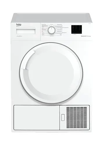 Produktbild: Beko DS7511PA b100 Wärmepumpentrockner, 7 kg, LED-Display, Aquawave Shcontrommel, 34 cm XL-Einfüllöffnung, Startzeitvorwahl, Kindersicherung, Knitterschutz, Weiß