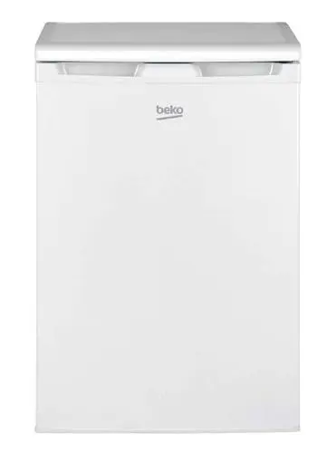 Produktbild: Beko TSE1284N b100 Tischkühlschrank mit 4-Sterne-Gefrierfach, 114 l Gesamtrauminhalt, 101 l Kühlen, 13 l Gefrieren, MinFrost, wechselbarer Türanschlag, Weiß