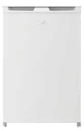 Produktbild: Beko TSE1424N b100 Tischkühlschrank, 128 l Gesamtrauminhalt, wechselbarer Türanschlag, gute Beleuchtung im Gerät, 37 dB, robuste Glasablagen, Weiß