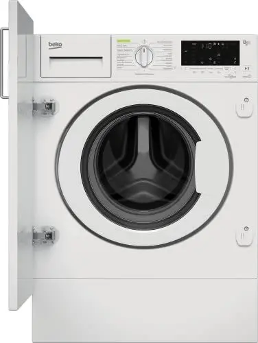 Produktbild: Beko WDW85141Steam1 Waschtrockner, 8 kg Waschen, 5 kg Trocknen, Touch-Display mit Startzeitvorwahl 0-24 h, Bluetooth, Dampffunktion, Nachlegefunktion, ProSmart Inverter Motor, Weiß