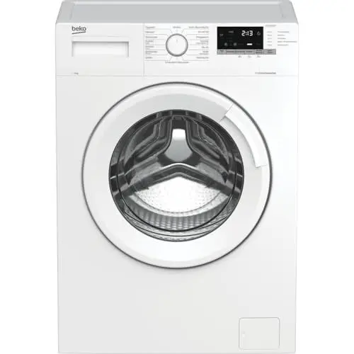 Produktbild: Beko WML91433NP1 b100 Waschmaschine, 9 kg, Waschvollautomat, Multifunktionsdisplay mit Startzeitvorwahl, AddXtra-Nachlegefunktion, Pet Hair Removal, Nachlegefunktion, Weiß