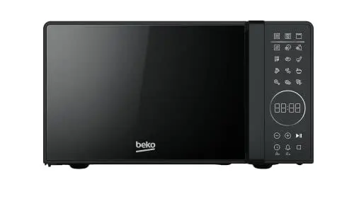 Produktbild: Beko - MGC20130BFB - Mikrowelle mit Grill 20 Liter, 1000 W, digitaler Timer, Freistehend, 10 Leistungsstufen - Schwarz