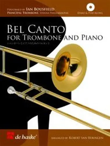 Produktbild: Bel Canto for Trombone, für Posaune und Klavier, m. Audio-CD: CD zum Üben und Mitspielen (Play-Along und Demo). Schwierigkeitsgrad: mittelschwer