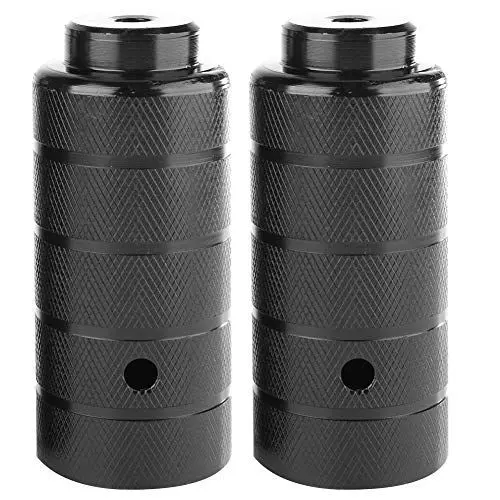 Produktbild: Belissy BMX Pegs Fahrrad Pegs BMX Stahl Pegs, 1 Paar Fahrrad Fußstand Pegs Stahl Fahrrad Zubehör BMX Achse Peg