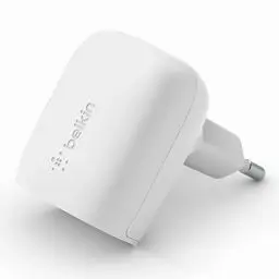 Produktbild: Belkin 20-W-USB-C Power Delivery Schnellladegerät, USB Ladegerät, zertifiziert für USB-C PD 3.1 PPS, kompaktes Format für iPhone 16, iPhone 15, Plus, Pro, Pro Max, iPad, Samsung Galaxy, Pixel