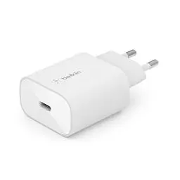 Produktbild: Belkin BoostCharge 25-W-Ladegerät mit PPS, USB-C Power Delivery, USB C Ladegerät, Schnellladegerät für das iPhone 16, iPhone 15, Samsung Galaxy, Galaxy Note, Pixel, iPad Pro, iPad Mini