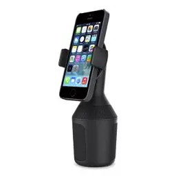 Produktbild: Belkin Kfz-Becherhalterung für Smartphones (Becherhalterung für iPhone 14/14 Plus, 14 Pro, 14 Pro Max, 13, 12, 11, XS Max, XS, XR, X, SE, 8/8 Plus, Samsung, LG, Sony, Google etc.)
