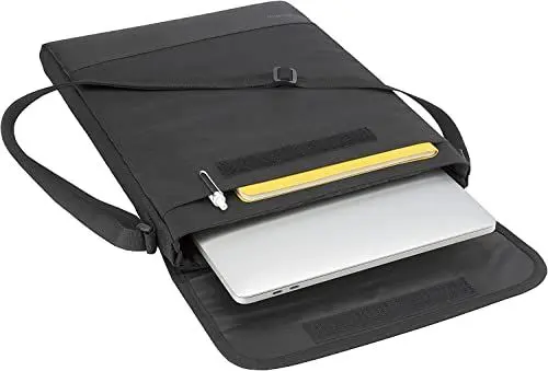 Produktbild: Belkin Laptop-Schutzhülle, kompatibel mit Laptops, Tablets und ChromeBooks der Größen 11 bis 13 Zoll sowie MacBook Pro 13, Air, iPad Pro 11, 12,9 Zoll·· zum Geräteschutz·· mit Schulterriemen und Griff