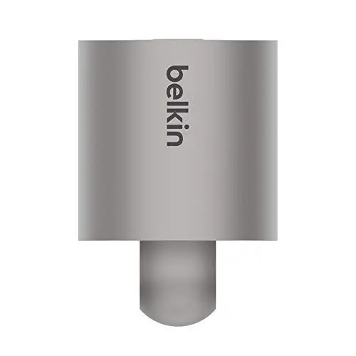 Produktbild: Belkin Lock-Adapter für Mac Pro (Sicherheitsschloss-Adapter, dreiteiliges Edelstahl-Design) Silber
