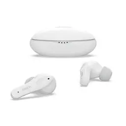 Produktbild: Belkin SOUNDFORM Nano, Bluetooth-Kopfhörer für Kinder, kabellos, 85-dB-Begrenzung zum Gehörschutz, Online-Unterricht, Schule, IPX5-zertifiziert, 24 Std. Betrieb für iPhone, iPad, Kindle usw. – Weiß