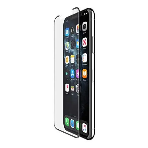 Produktbild: Belkin Schutzfolien F8W944zzBLK Vollflächig Premium (schwarz), 1 stück