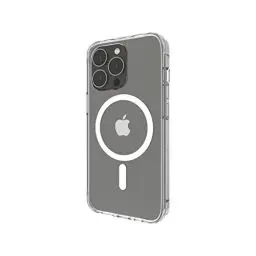 Produktbild: Belkin Schutzhülle mit MagSafe für iPhone 13 Pro, antimikrobielle Beschichtung, UV-beständige Materialien, integrierte Magnete und erhöhte Kanten zum Schutz der Kamera - Transparent
