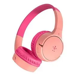 Produktbild: Belkin SoundForm Mini drahtloser Kinder-On-Ear-Kopfhörer mit integriertem Mikrofon zum Online-Lernen, für Schule und Reisen, kompatibel mit iPhones, iPads, Galaxy- und anderen Geräten- Blau