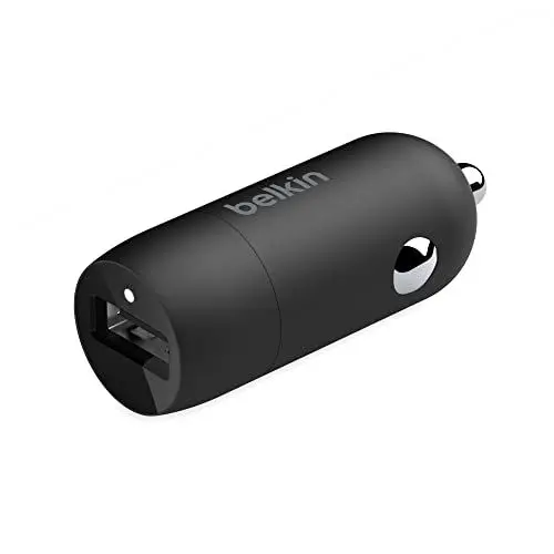Produktbild: Belkin USB-C-Schnellladegerät, 20 W, KFZ ladegerät, Zigarettenanzünder USB, Schnellladegerät für das iPhone iPhone 16, 15, 14, 13, Samsung Galaxy S24, S23, Google Pixel, Sony, iPad und andere Geräte