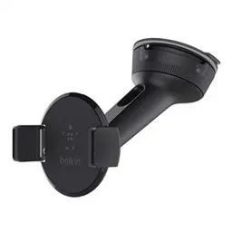 Produktbild: Belkin Universal-Kfz-Halterung (Auto-Halterung für iPhone 14/14 Plus, 14 Pro, 14 Pro Max, 13, 12, 11, XS, XR, X, SE, 8, Samsung Note9, S9/S9+ sowie Geräte von LG, Sony, Google und anderer Hersteller)