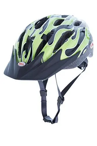 Produktbild: Bell Cognito FS Fahhrad Helm Universal Größe Kinder, Green flamage - Fahrradhelm