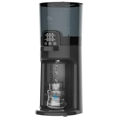 Produktbild: Bellababy Flaschenzubereiter für Babys,Flaschenwärmer Baby,Instant Warmer 5~15 Minuten,Wasserspender für Sofortige Herstellung von Formelflaschen,Abnehmbarer Behälter,Einfache Reinigung,Schwarz