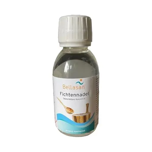 Produktbild: Bellasan Saunaaufguss Fichtennadel (150 ml) Sauna-Aufgussmittel Saunaduft Aufguss-Konzentrat