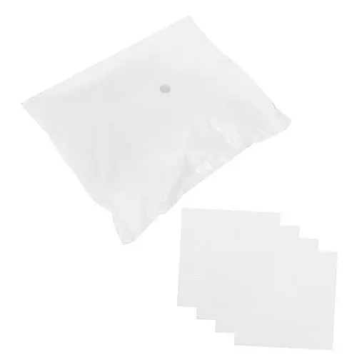 Produktbild: BELLIFFY 100 Stück Reinigungstücher 15 2 X 15 2 cm Weißes Mikrofasertuch Für Brillengläser Und Handybildschirme Reinigungstücher