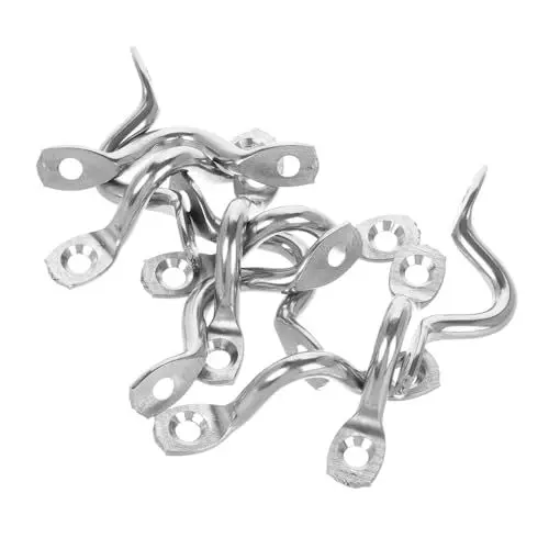 Produktbild: BELLIFFY Marine Boote Kajak Griffe 10pcs Edelstahl U Geformt Griffe Für Yacht