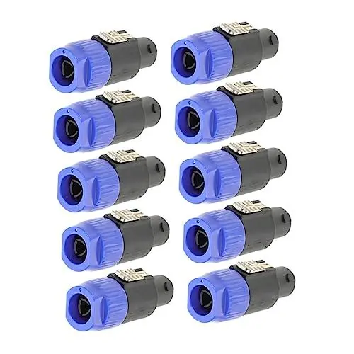 Produktbild: BELLIFFY 10St Lautsprecherverkabelung Adapter für Audioanschlüsse Lautsprecherstecker/-Adapter lautsprecherkabel Adapter Plug Adapter für Lautsprecheranschlüsse Audio-Klinkenstecker