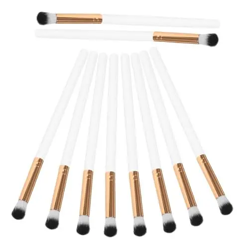 Produktbild: BELLIFFY Make-up-tool-kit 10-teilig Lidschattenpinsel Doppelseitiger Concealer-pinsel Kleiner Lidschattenpinsel Für Frauen
