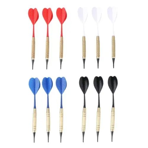 Produktbild: BELLIFFY 12-teiliges Set Elektronisches -Set Elektronische Dartscheibe Pin-typ Elektronischer -ersatz Dartzubehör STK