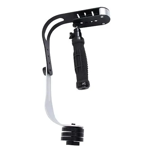 Produktbild: BELLIFFY 1Stk Kamerastabilisator Camera Mount Camera Holder Bogenstabilisator Kamera-Rig-Unterstützung DSLR Kamera stabilisator handyhalterung Video-Handstabilisator Kamerahalter Black
