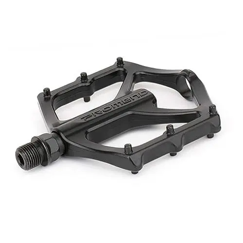 Produktbild: BELLIFFY 1 Paar Fahrradpedale Aus Aluminiumlegierung rutschfeste Plattformpedale Für Mountainbike Und Rennrad Schwarz Robust Und Leicht Ideal Für Trekking Und BMX Einsätze