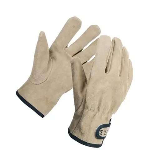 Produktbild: BELLIFFY 1 Paar Grillhandschuhe Schutzhandschuhe im Freien feuerfeste Handschuhe küchenhandschuhe handschuhe küche glovee Outdoor-Campinghandschuh Camping-Grillhandschuh Polyester Khaki