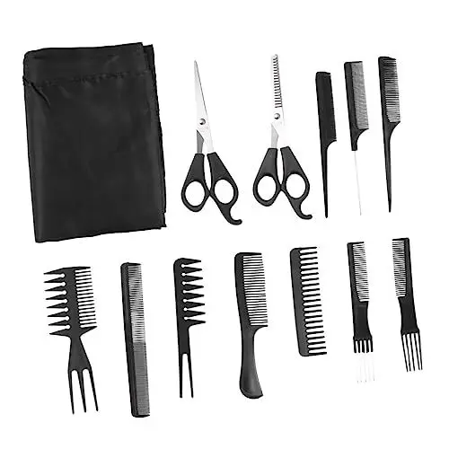 Produktbild: BELLIFFY 1 Satz 13Tlg friseursalon Rasierset für Männer Haarstyling-Tools professionelle Styling-Tools Haarschneidescheren-Kit